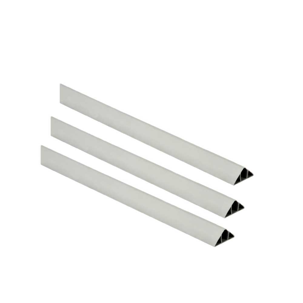 Set 100 ml Sipca triunghiulara din plastic pentru muchi stalpi 30 x 10, Fortza