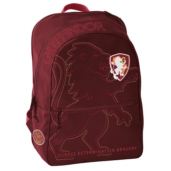 Ghiozdan scoala Harry Potter Gryffindor, 30 x 42 x 18 cm, Bordo Ghiozdan scoala Harry Potter Gryffindor, 30 x 42 x 18 cm, Bordo