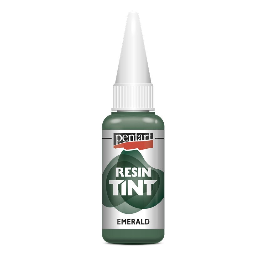 Colorant pentru rasina 20 ml - smarald, Pentart