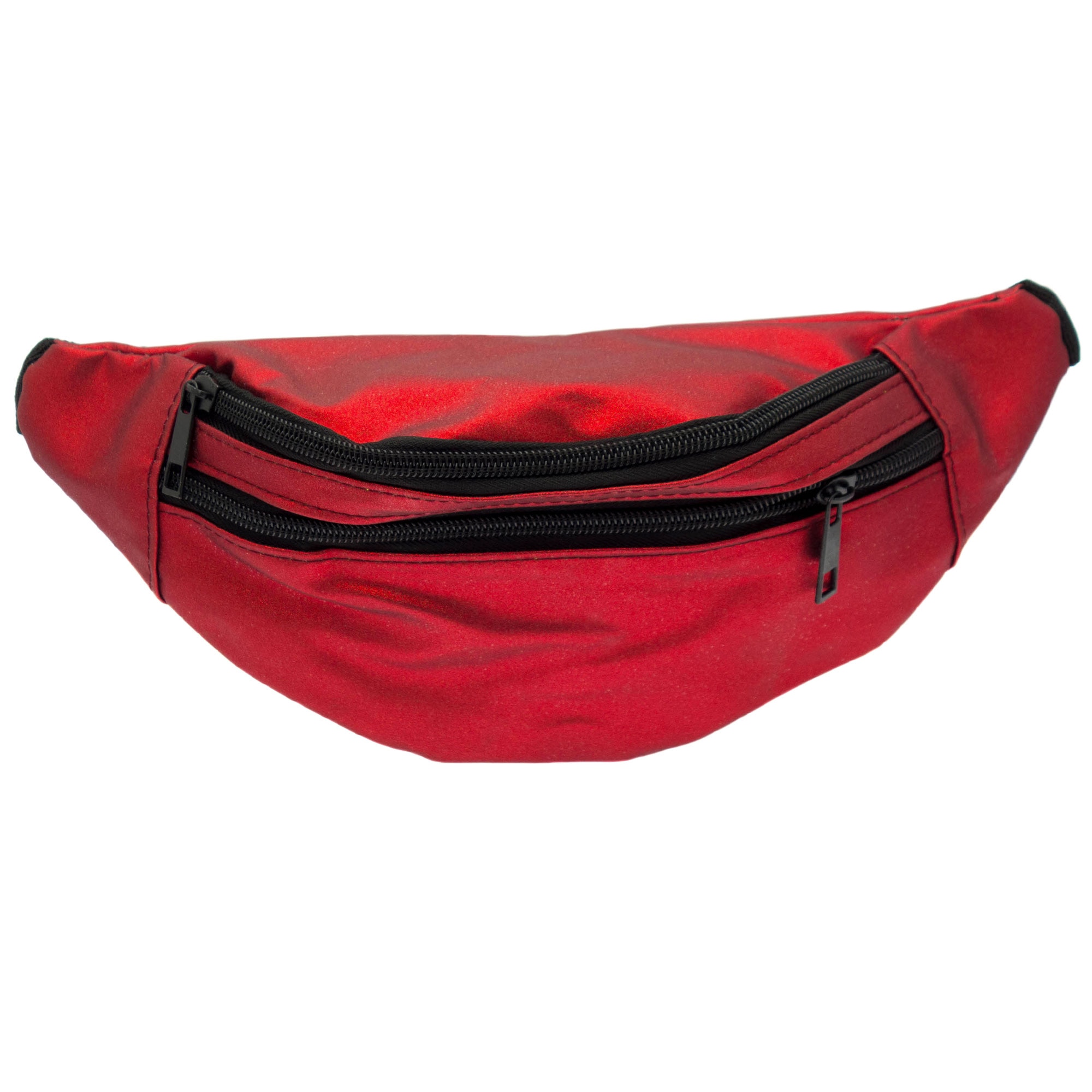 Borseta de brau, pentru dama, Buticcochet, Rosu cu sclipici - BRS330