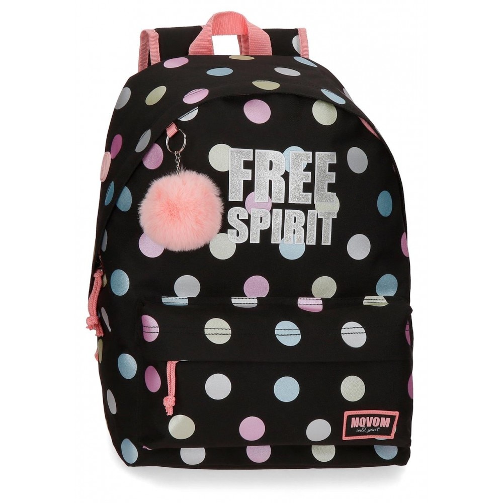 Rucsac adaptabil scoala 42 cm Movom Free Dots