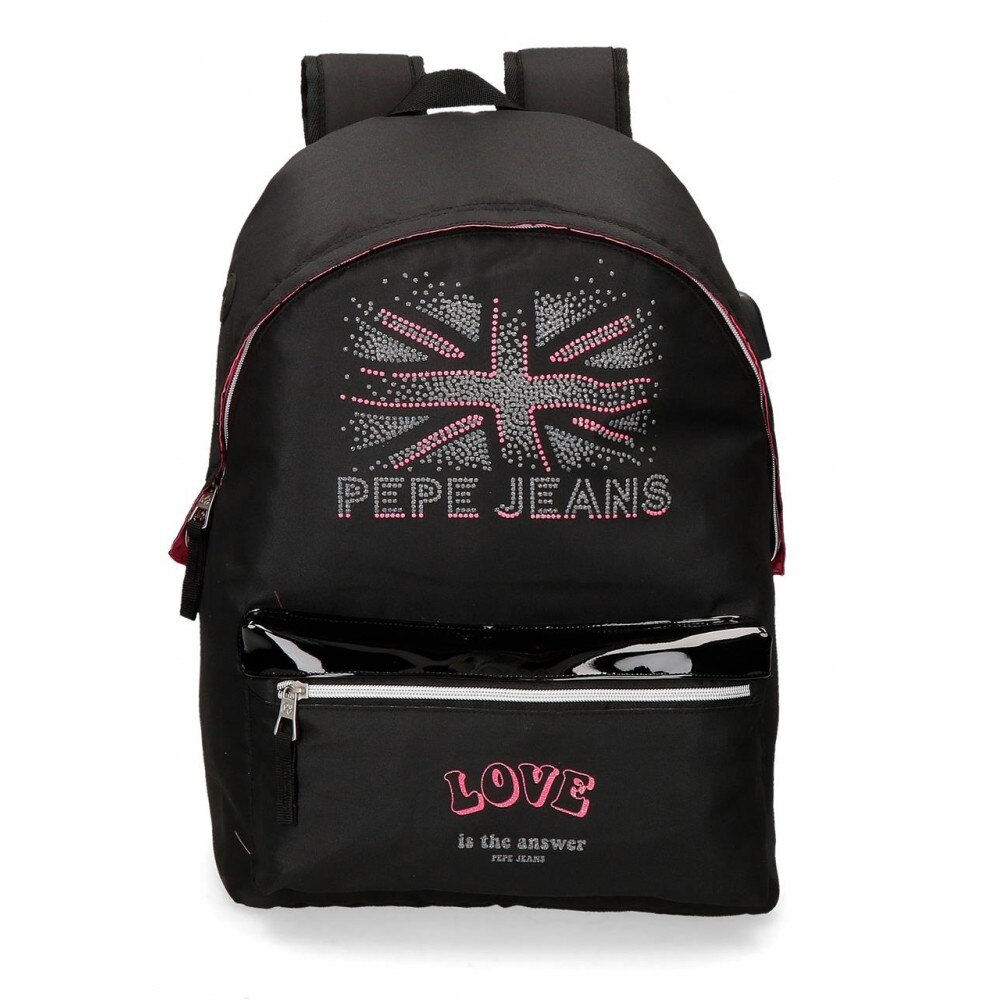 Rucsac cu compartiment tableta 42 cm Pepe Jeans Ada