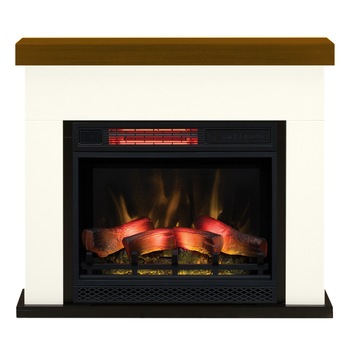 Semineu electric Dublin Vanilie si Cires cu focar electric ClassicFlame FCF-23 si sunet Semineu electric Dublin Vanilie si Cires cu focar electric ClassicFlame FCF-23 si sunet