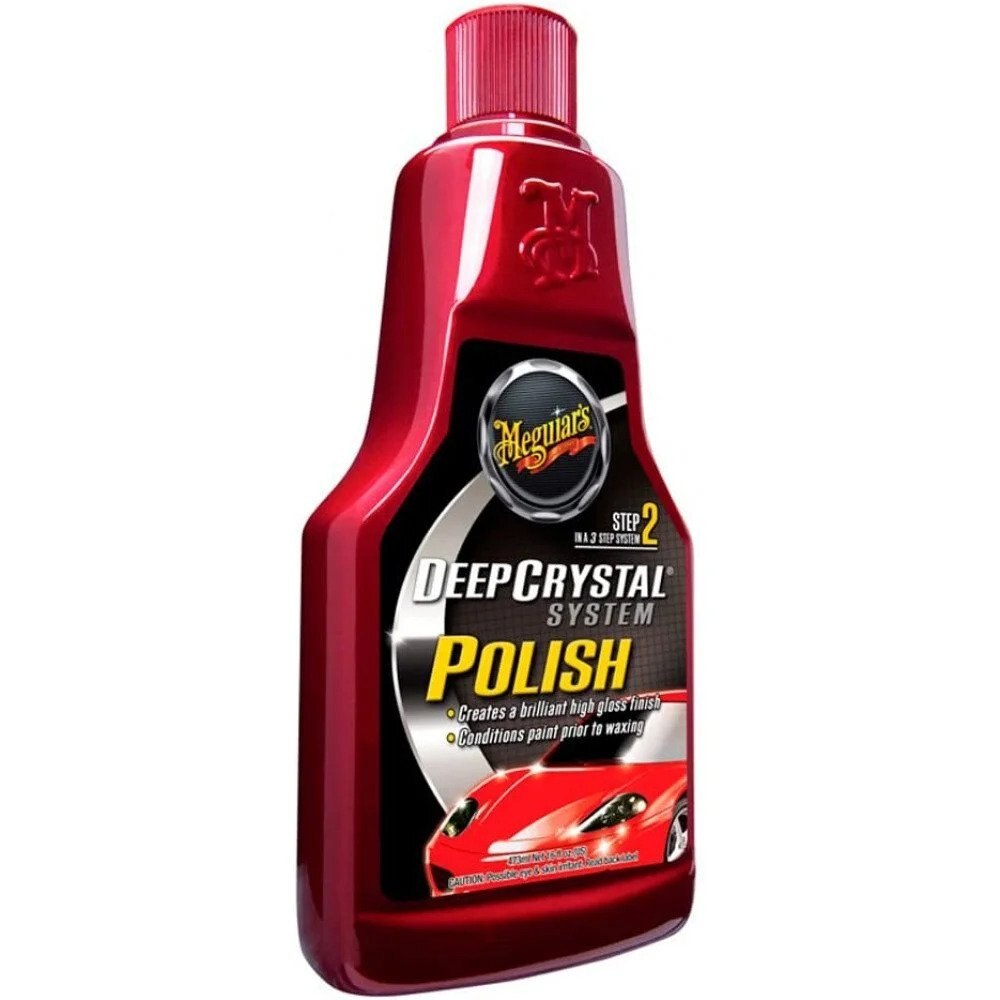 Pasta Polish Auto Meguiar's Deep Crystal Step 2 Polish, 473ml