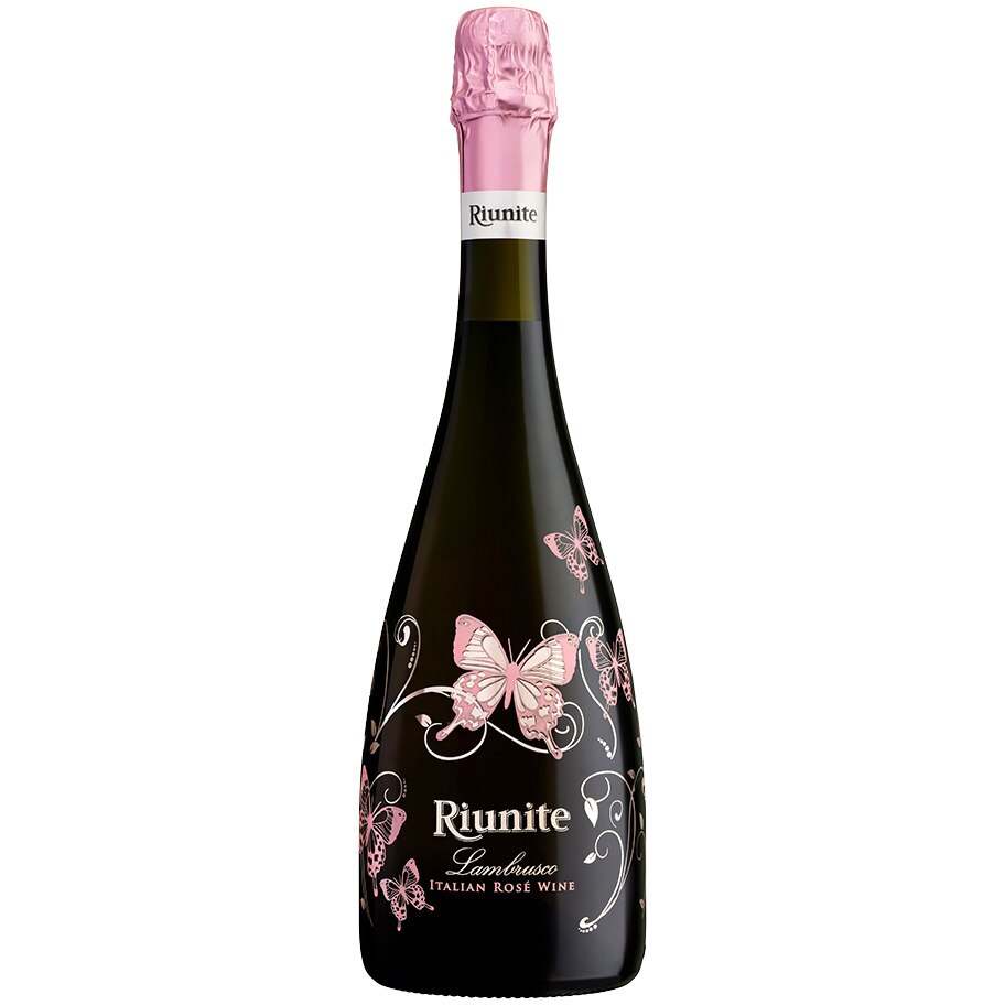 Lambrusco Riunite Butterfly, Demidulce, 0.75l