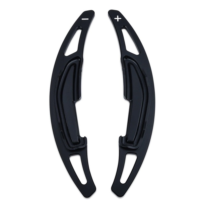 Set 2 padele volan pentru BMW, Shift Paddle negru, BMW M2 M3 M4 M5 M6 X5 X6