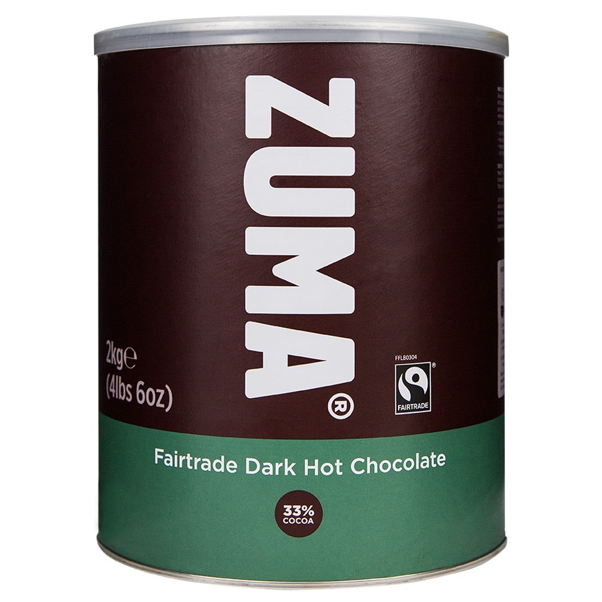 Ciocolata calda Neagra Fair Trade Dark Hot Chocolate 2kg Zuma