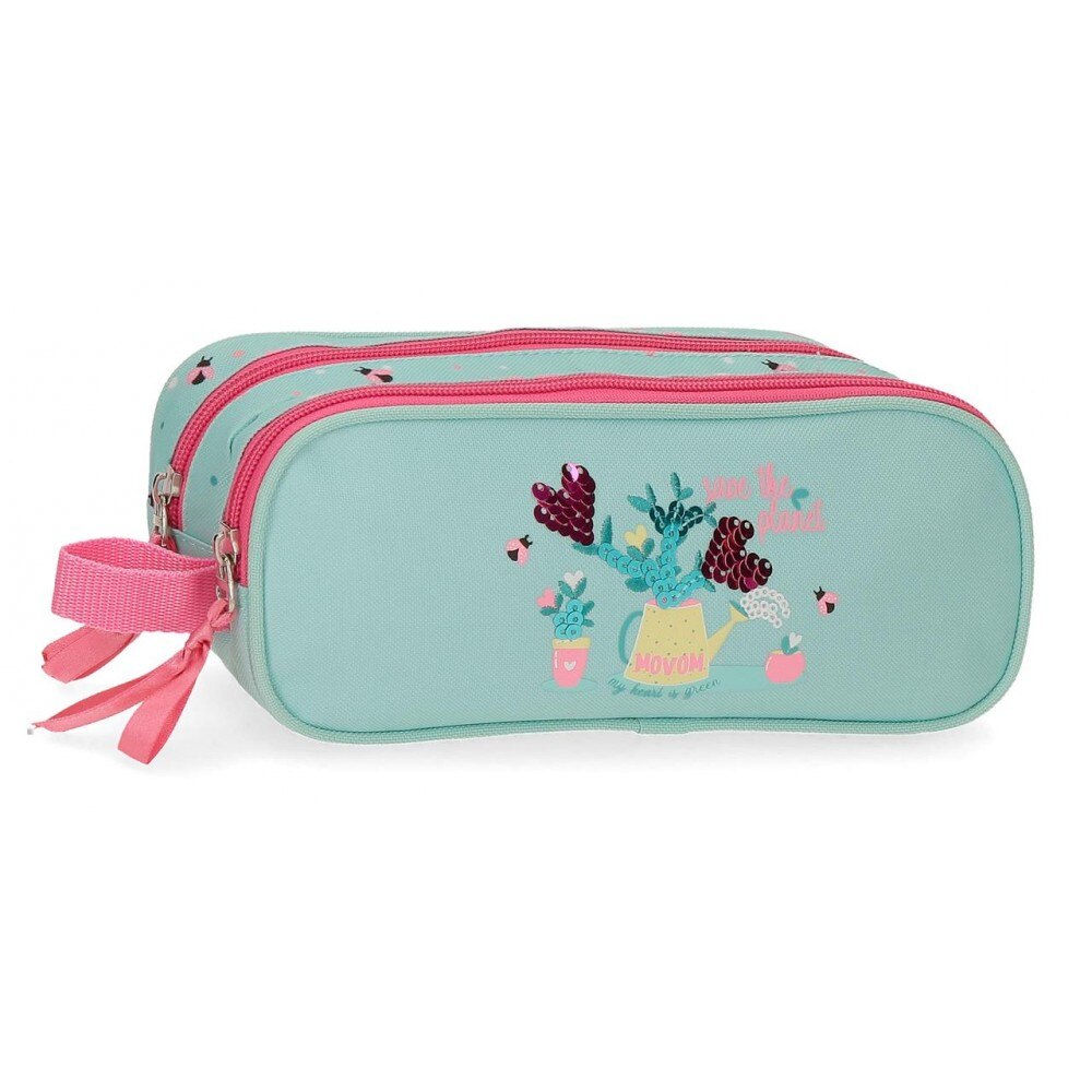 Borseta penar 2 compartimente Movom Flower Pot, din material reciclat