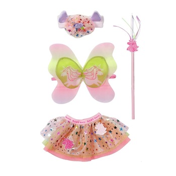 Costum Unicorn pentru Papusa Baby Born 30 cm Costum Unicorn pentru Papusa Baby Born 30 cm