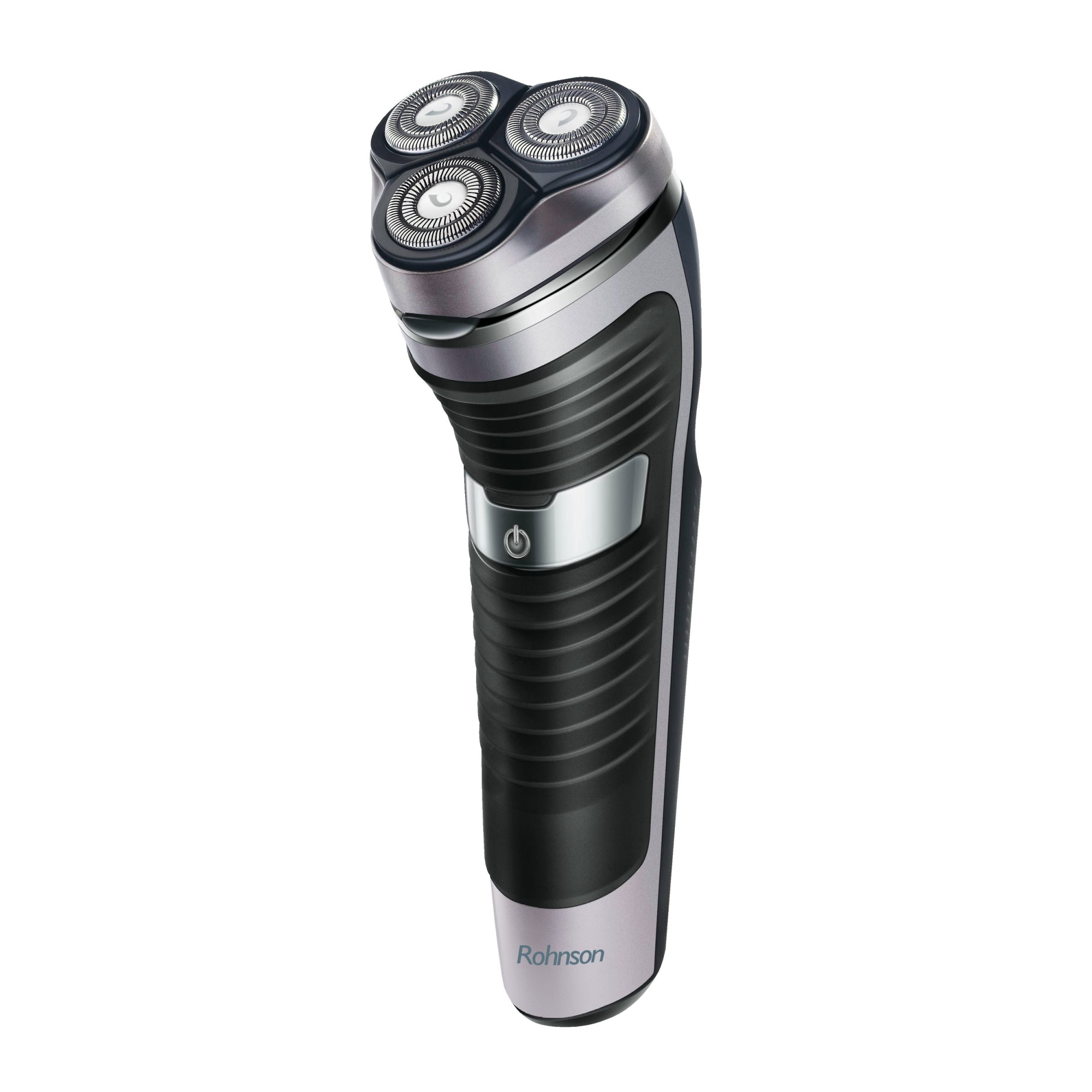 Aparat de ras, barbierit umed si uscat, 360 ̊, baterie litiu-ion 45 minute de functionare fara fir, led, Rohnson Shaver R1030