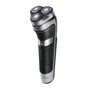 Aparat de ras, barbierit umed si uscat, 360 ̊, baterie litiu-ion 45 minute de functionare fara fir, led, Rohnson Shaver R1030 Aparat de ras, barbierit umed si uscat, 360 ̊, baterie litiu-ion 45 minute de functionare fara fir, led, Rohnson Shaver R1030