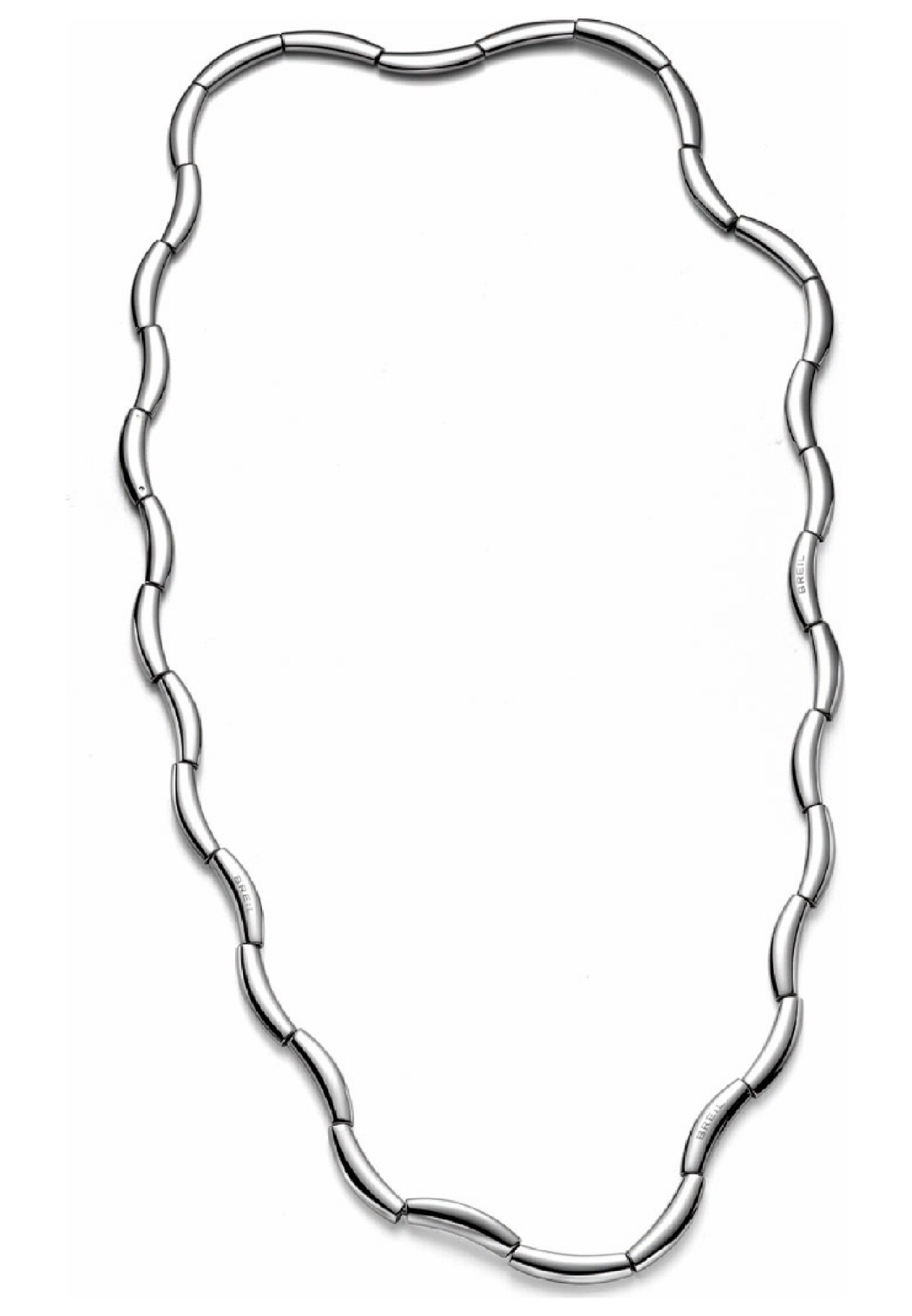 Colier, Breil, Mirror, Otel inoxidabil 82 cm, Argintiu