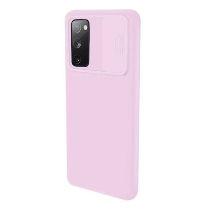 Калъф G-Case Silicone Lens Privacy Slider за Samsung Galaxy A52, Лилав