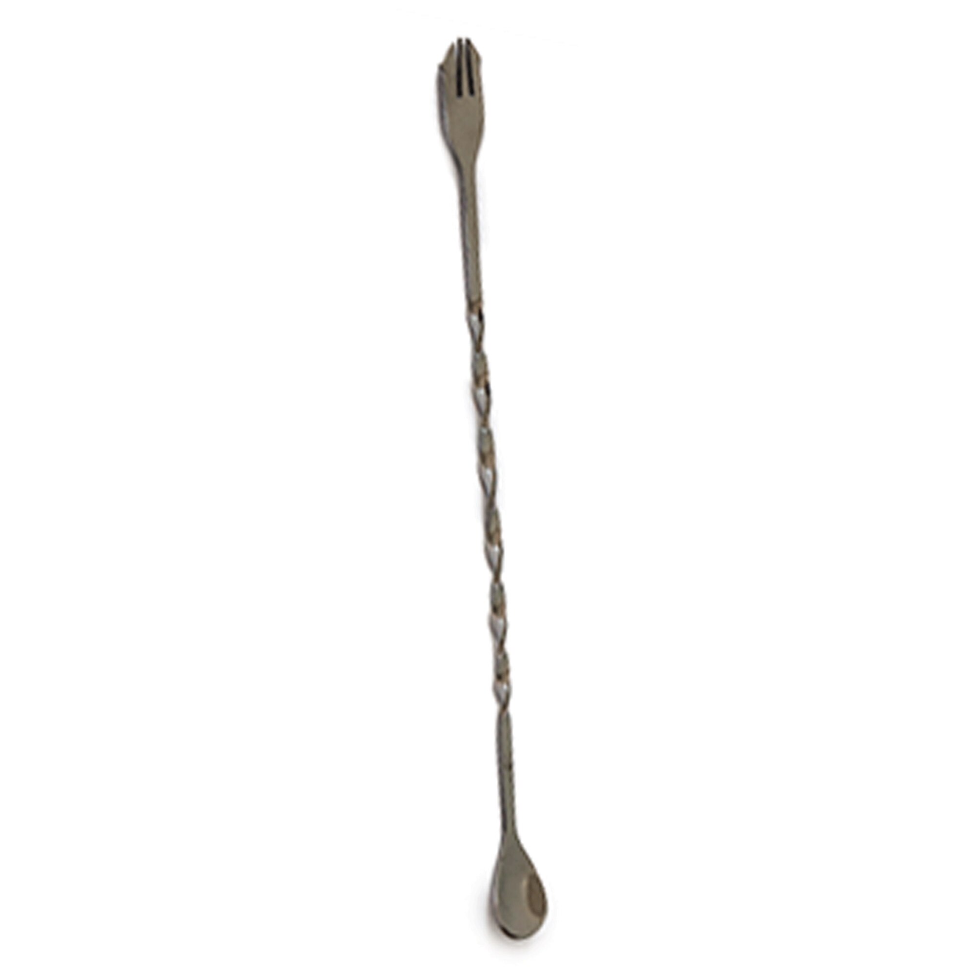 Lingura cocktail RAKI,bar, cu furculita inox 25cm