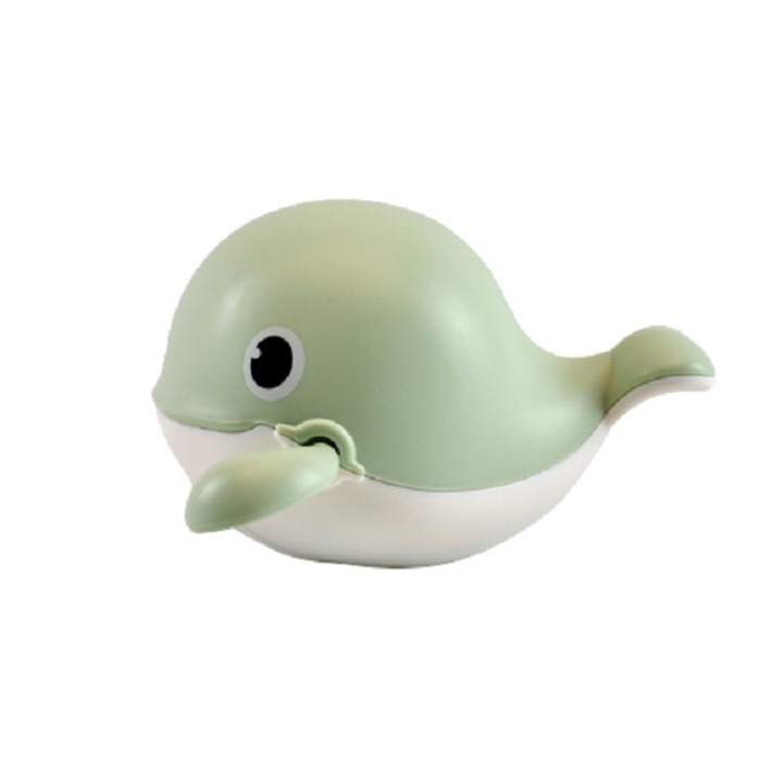 Jucarie pentru baie pentru copii, Flippy, balena verde