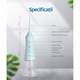 Irigator Bucal EvoSmart™ OR, Profesional Pentru Dus Bucal si Oral, Fara Fir, Portabil, Cu Baterie 1400mAh, 3 Trepte De Presiune, 300ml Rezervor, Capete Intradentare Incluse, Turcuaz