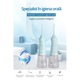 Irigator Bucal EvoSmart™ OR, Profesional Pentru Dus Bucal si Oral, Fara Fir, Portabil, Cu Baterie 1400mAh, 3 Trepte De Presiune, 300ml Rezervor, Capete Intradentare Incluse, Turcuaz