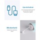 Irigator Bucal EvoSmart™ OR, Profesional Pentru Dus Bucal si Oral, Fara Fir, Portabil, Cu Baterie 1400mAh, 3 Trepte De Presiune, 300ml Rezervor, Capete Intradentare Incluse, Turcuaz