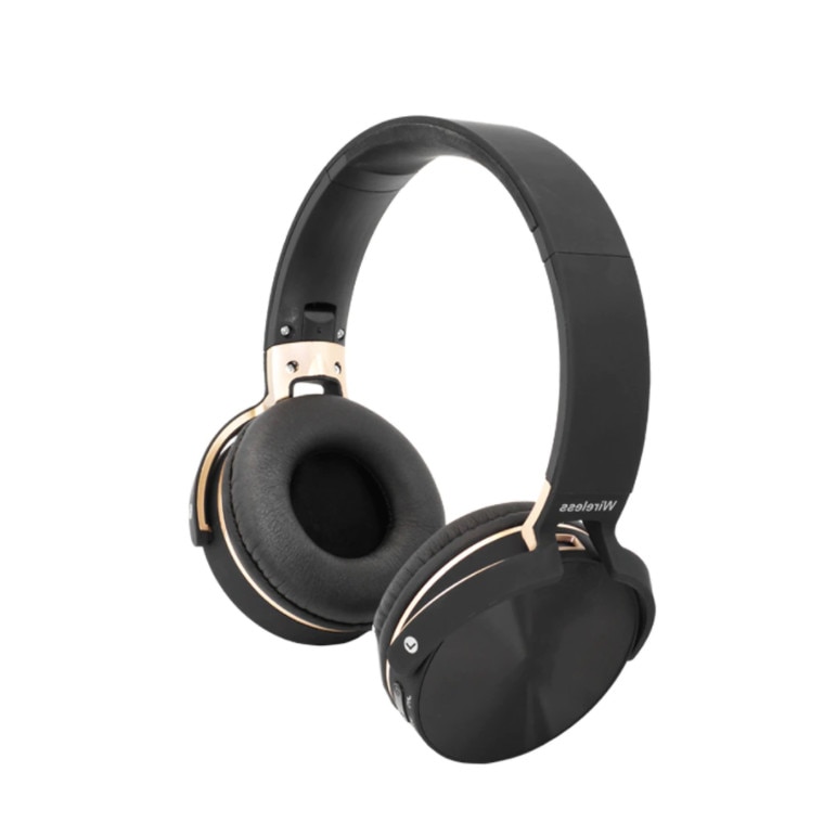 Casti Audio Wireless cu Super Bass, Radio FM MP3, Microfon cu Reducere Zgomot ambiental, 32 ohmi, Sensibilitate 114 dB, 20 - 2000 Hz, Negru