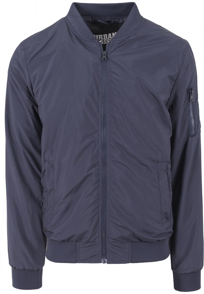Geaca bomber subtire barbati Urban Classics, Bleumarin