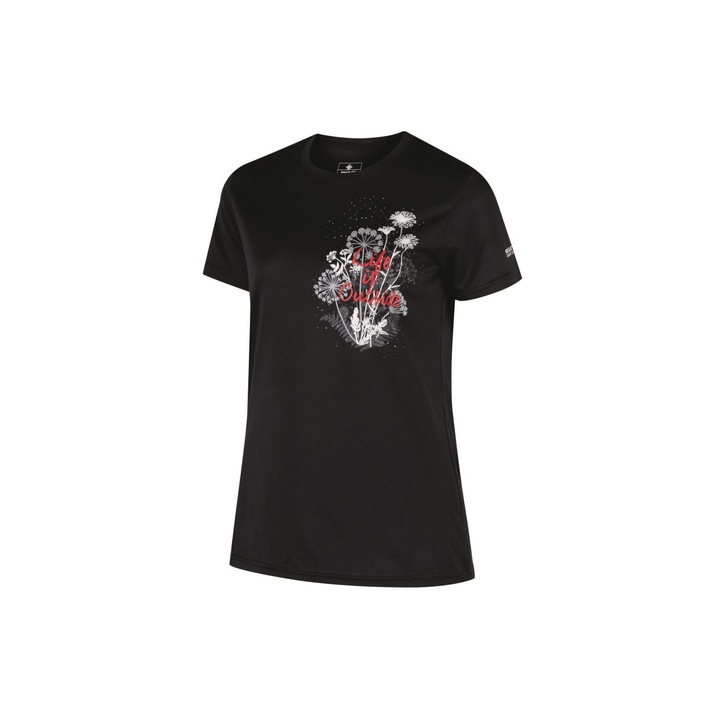 Tricou sport dama Regatta FNGL, Negru, S