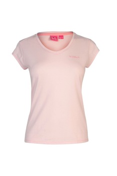 Tricou dama LA Gear V Neck, Bumbac, Roz