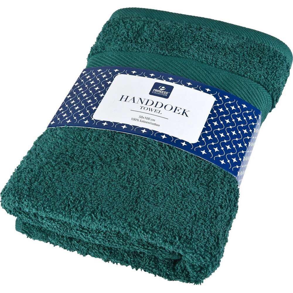 Prosop baie corp Princess, 50 x 100 cm, 500 g/mp, 100% bumbac, turquoise