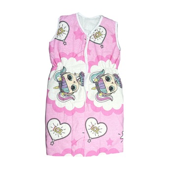 Sac de dormit pentru fete Mini Junior LOL 104R, Roz 6 luni Sac de dormit pentru fete Mini Junior LOL 104R, Roz 6 luni