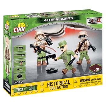 Set de Construit Soldati Africa Korps, 30 piese Set de Construit Soldati Africa Korps, 30 piese