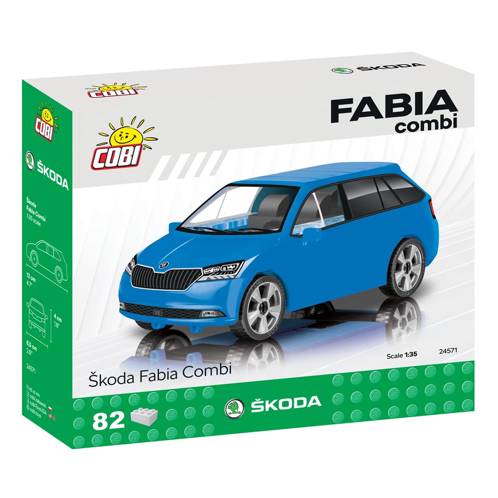 Set de Constructie Skooda Fabia Combi, 82 piese