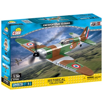 Set de Construit Dewoitine D.520, 283 piese Set de Construit Dewoitine D.520, 283 piese