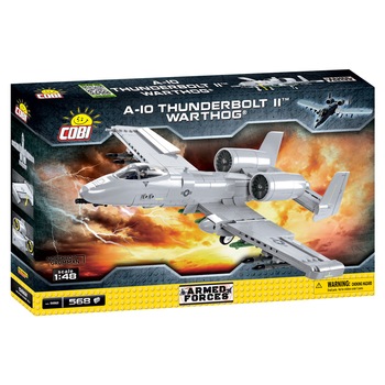 Set de Construit A-10 Thunderbolt II Warthog, 568 piese Set de Construit A-10 Thunderbolt II Warthog, 568 piese