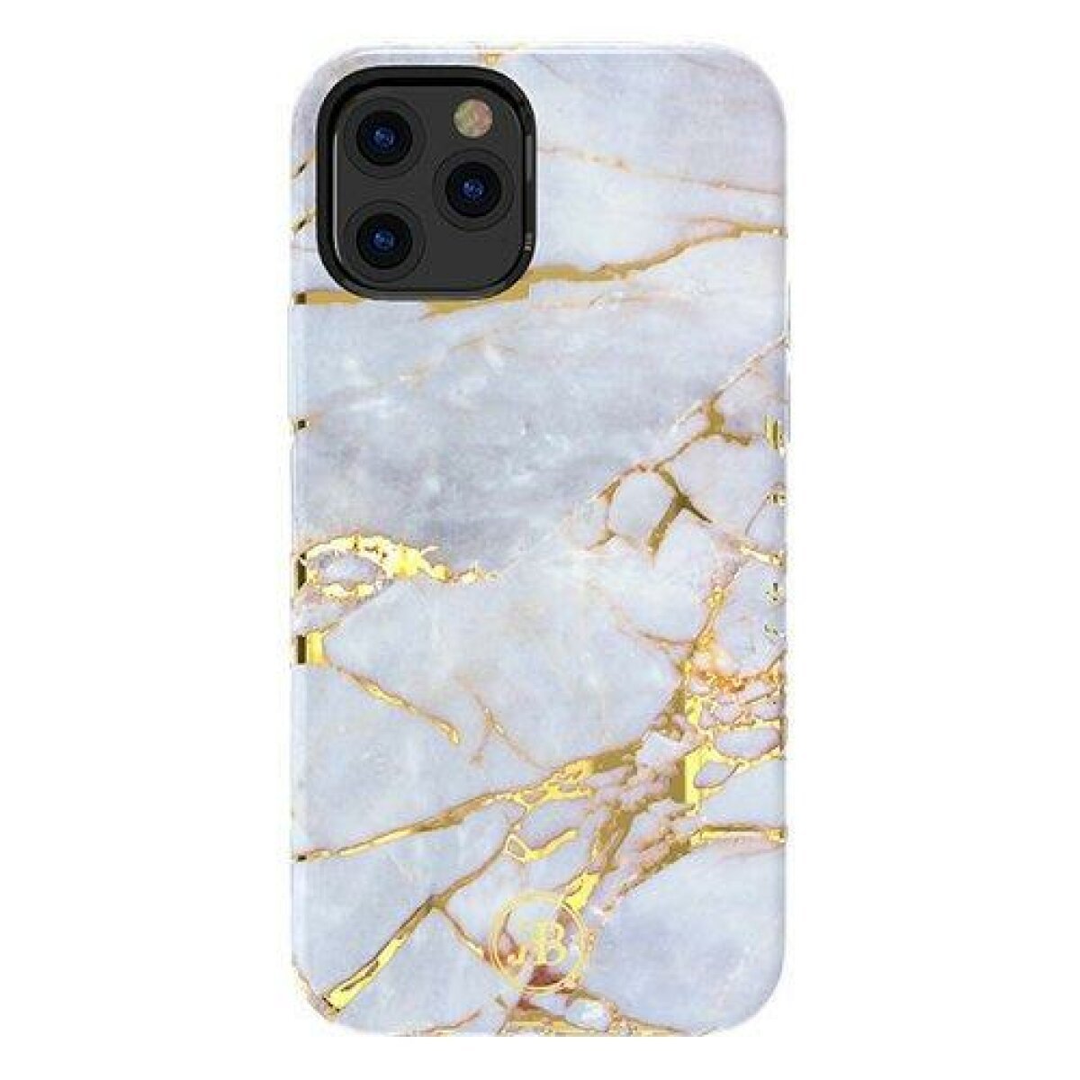 Husa Kingxbar Marble Series iPhone 12 Pro Max whiteblue