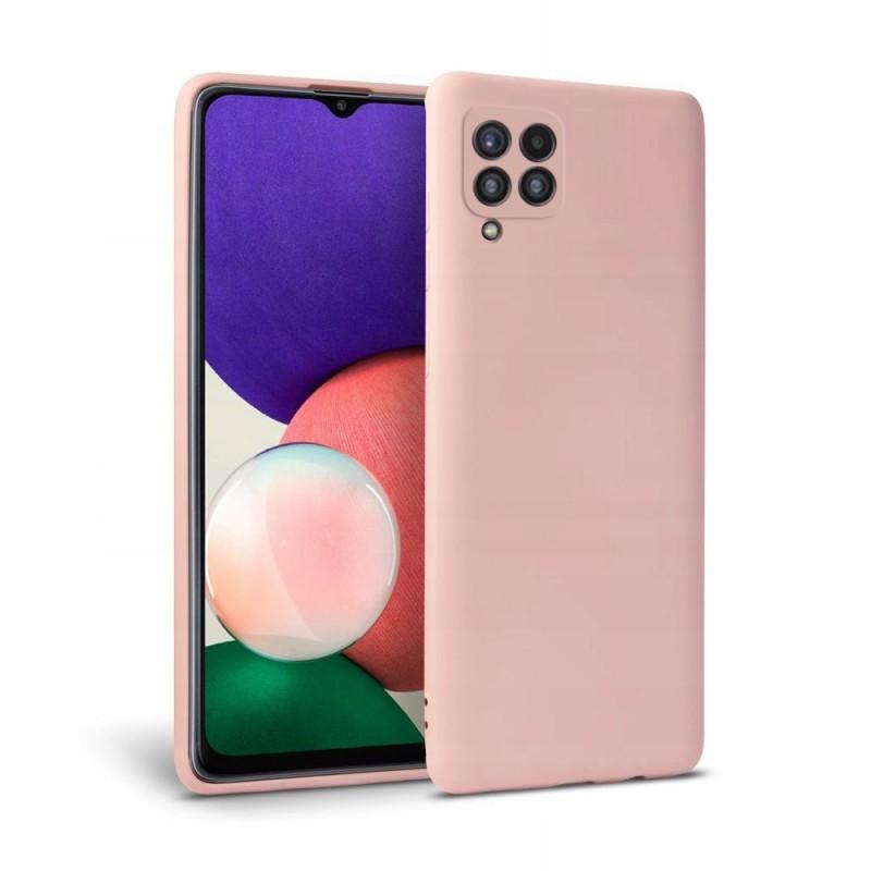 Carcasa TECH-PROTECT Icon compatibila cu Samsung Galaxy A22 4G Pink