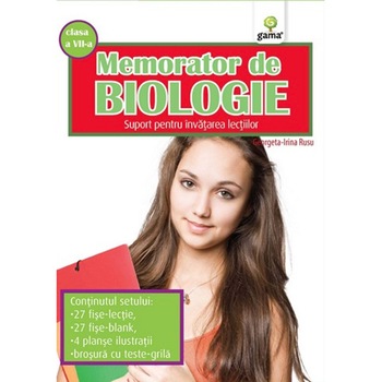 Memorator de biologie. Clasa a VII-a Memorator de biologie. Clasa a VII-a