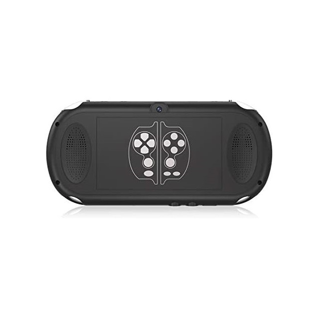 Joc portabil, STELS, X12 Pro, Tehnologie inteligenta, Ecran color de 5.1 inchi, Iesire TV, 64 GB, 10.000 de jocuri, Rosu/Albastru