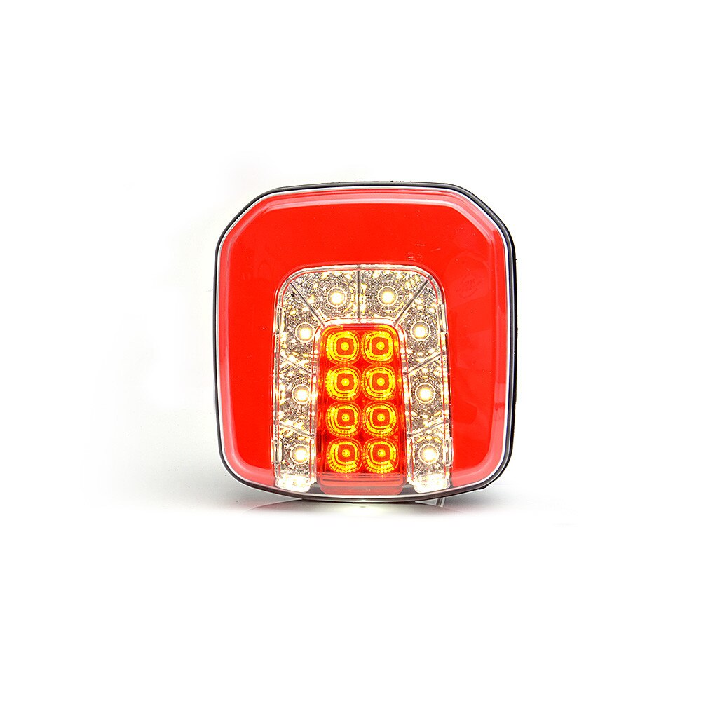 Lampa spate multifunctionala cu functie de iluminare placuta de inmatriculare, W146 12/24V