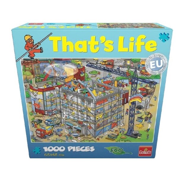 Puzzle Goliath Thats Life Supermarket 68 x 38 cm 1000 de Piese