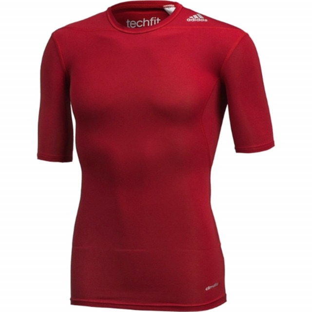 Tricou Adidas TechFit Base pentru barbati, Rosu