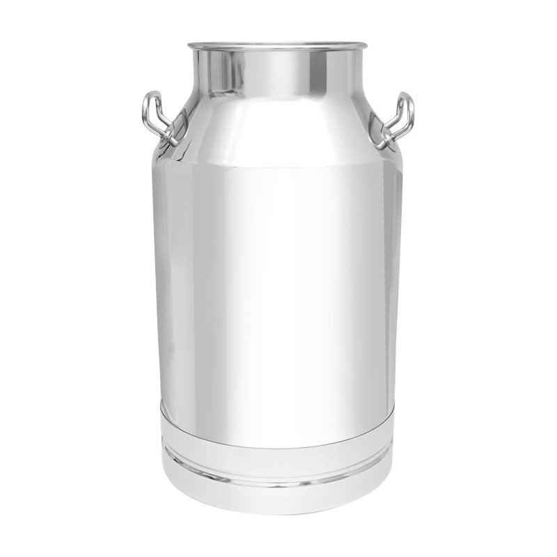 Bidon de inox pentru lapte 40L aparat de muls vaci Breckner Germany