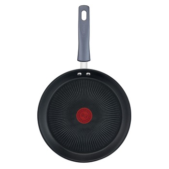 Tigaie de clatite Tefal Daily Cook, Thermo-Signal, Invelis antiaderent din titan, 25 cm, Argintiu Tigaie de clatite Tefal Daily Cook, Thermo-Signal, Invelis antiaderent din titan, 25 cm, Argintiu