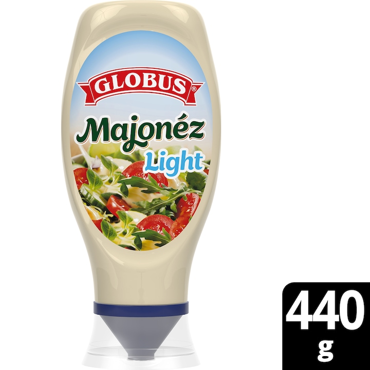 Globus Majonéz Light flakonos, 440 g