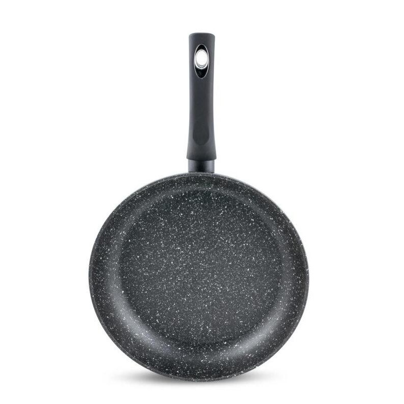 Tigaie aluminiu presat cu strat din marmura 24CM Edenberg EB4103