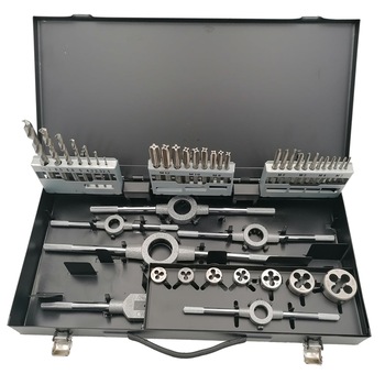 Set 44 piese - Tarozi DIN 345 HSS - Filiere HSS M3-M12 si Burghie DIN 338 HSS Rectificat Set 44 piese - Tarozi DIN 345 HSS - Filiere HSS M3-M12 si Burghie DIN 338 HSS Rectificat