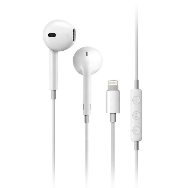 Слушалки за поставяне в ушите Kuke i7 Handsfree - Lightning Plug за iPhone