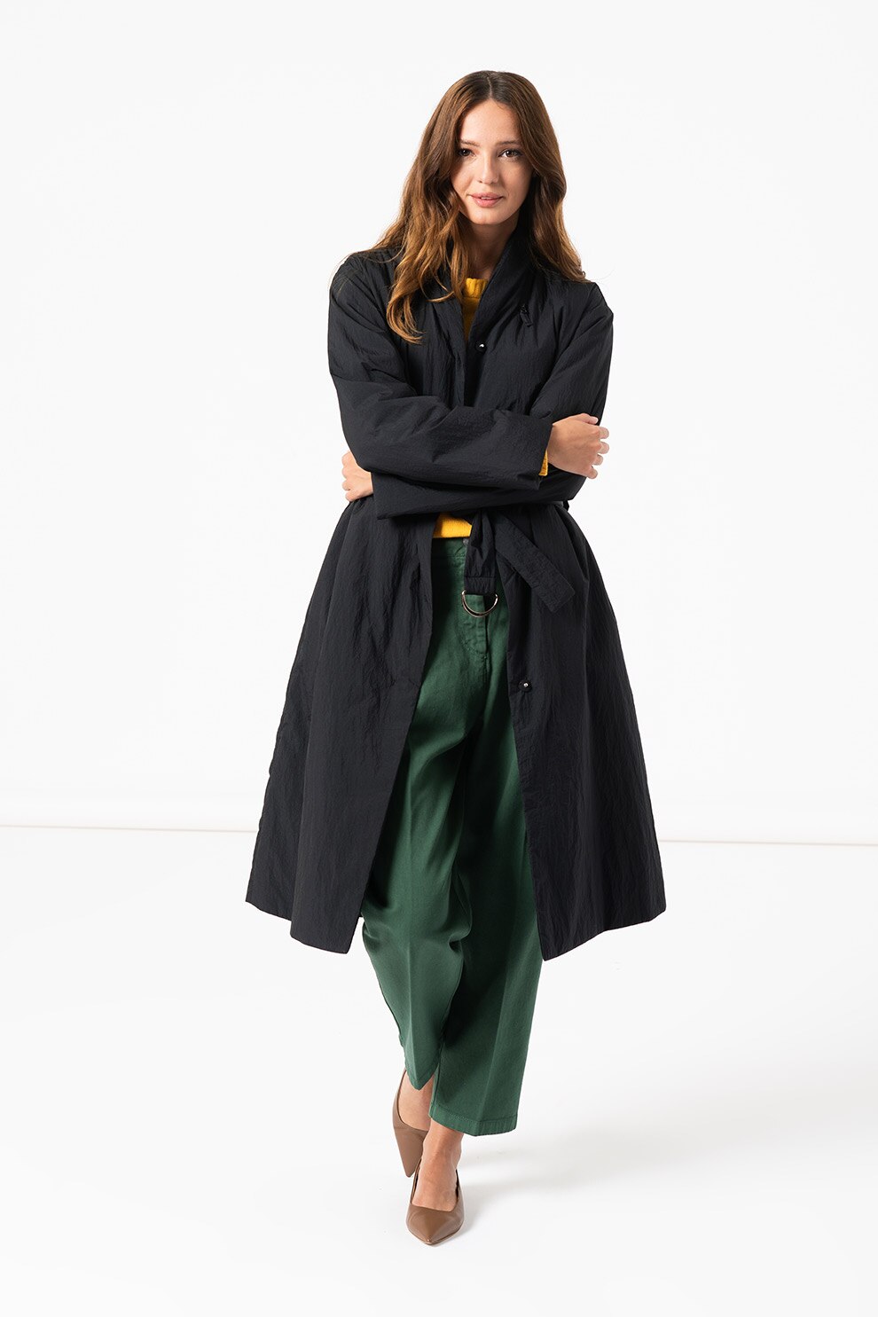 united colors of benetton trench coat