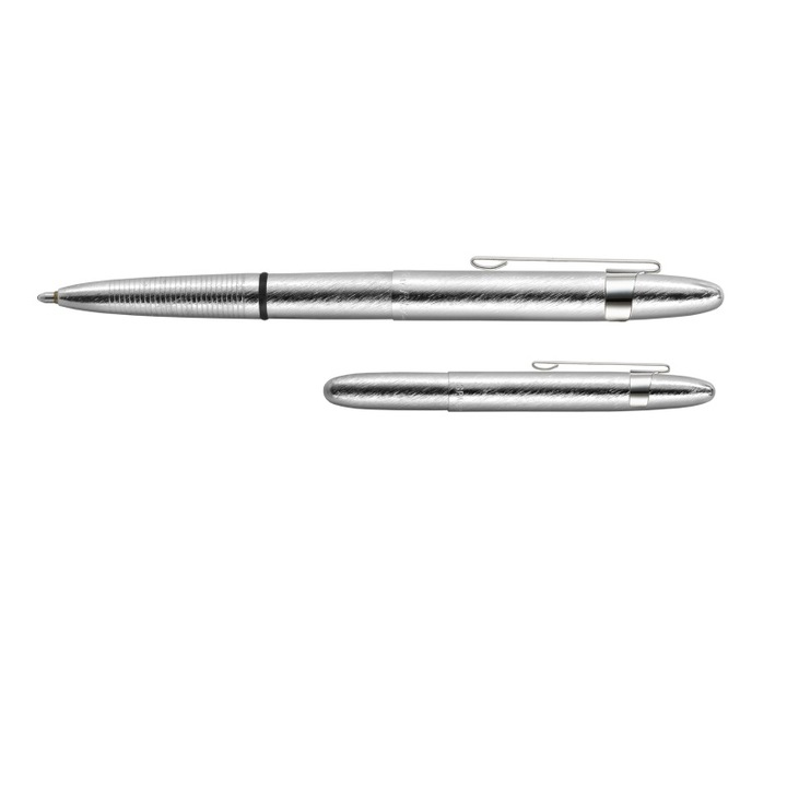 Химикал Fisher Space Pen, Brushed Chrome, Bullet, 400BRC