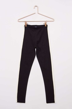 KIABI, Colanti uni din amestec de bumbac, Negru KIABI, Colanti uni din amestec de bumbac, Negru