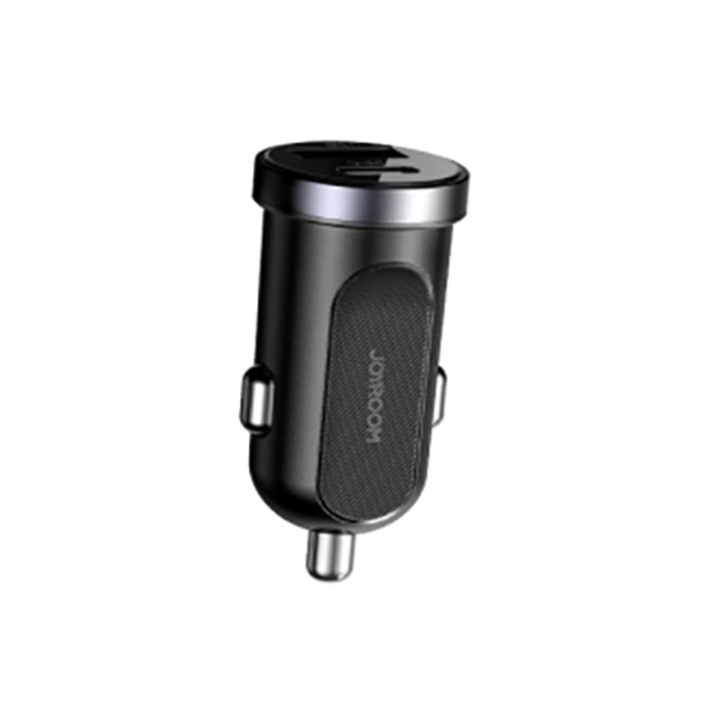 Joyroom C-A08 30W QC 3.0 + PD Autós Töltőfej, Fekete