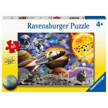 Puzzle Ravensburger - Explorare in spatiu, 60 Piese Puzzle Ravensburger - Explorare in spatiu, 60 Piese